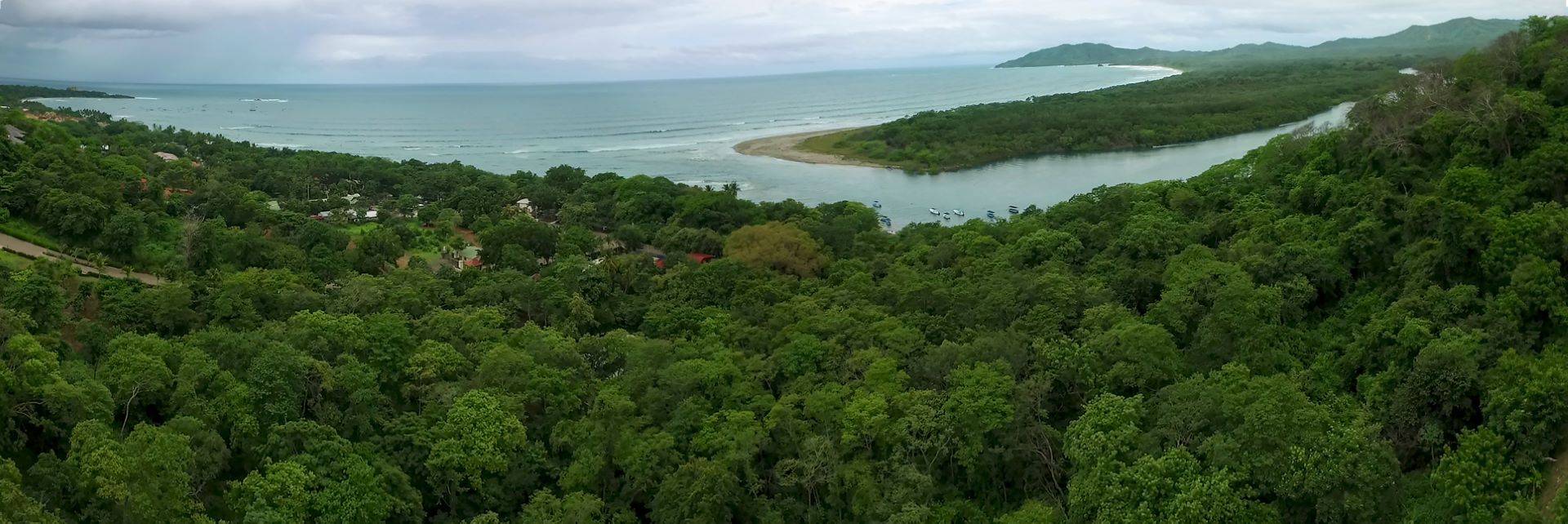 ocean view lot in Costa Rica