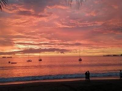 Sunset playa Lagarto