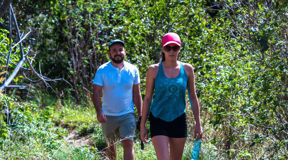 Hiking near tamarindo